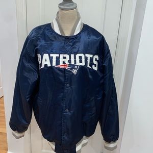 New England Patriots NFL Bomber Jacket size LARGE